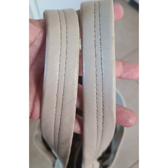 B. Makowsky Butter Soft Leather Large Tote Shoulder Bag Double Handle - Picture 16 of 16